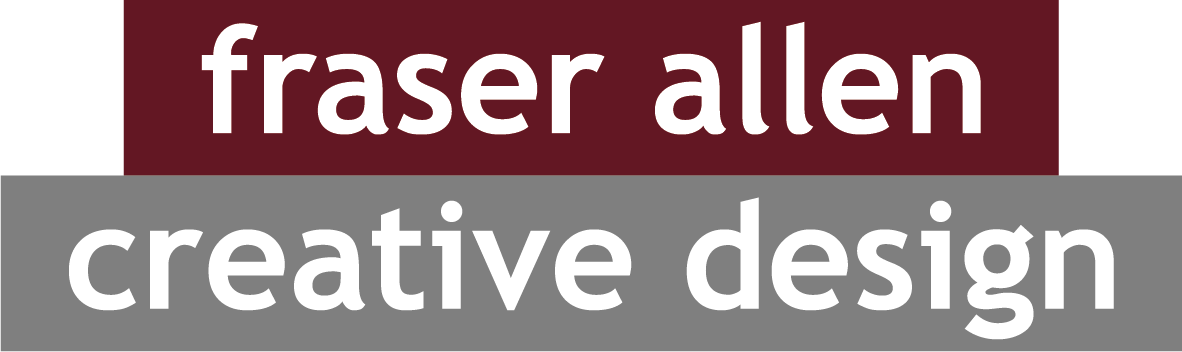 fraser allen creative design logo fraser allen creative design logo